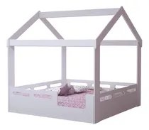 Comprar Cama Montessoriana Casal Castelo De Princesa Para Voal Para Quarto Infantil De Criança Em Mdf - Gentil Moveis