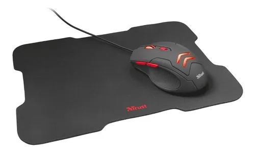 Kit Gamer Mouse + Mouse Pad Trust Ziva / Tecnocenter