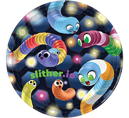 541955 Slither Io Platos Redondos 7 8 Piezas Favor De F..