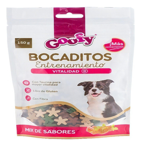 Bocaditos Entrenamiento Goofy 150 Grs Mix De Sabores