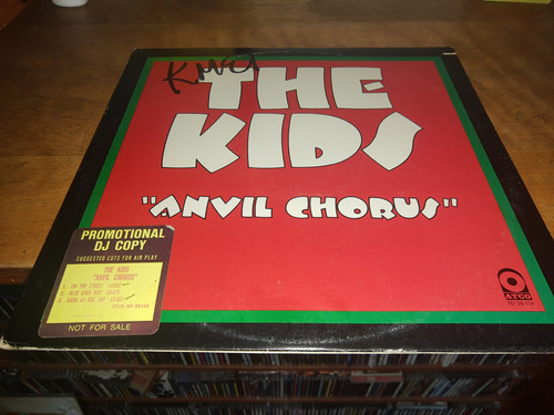 The Kids Anvil Chorus Lp Orig Usa 1975 D. Peyronel Riff