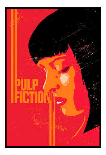 Cuadro Premium Poster 33x48cm Pulp Fiction