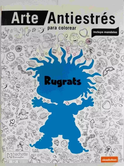 Arte Antiestres Rugrats Incluye Mandalas