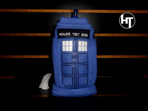 Imagen 8 de 9 de Doctor Who, Tardis, Peluche, Original, Con Luz, Raro, 8 PuLG