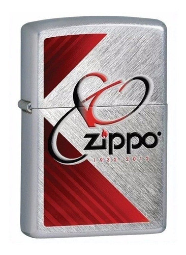 Encendedor Zippo 28192 80 Aniversario P/cromo Lelab 28470
