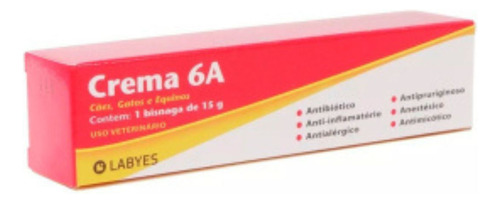 Crema 6a Antimflamatoria Antialergica 15g