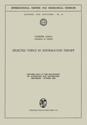 Libro Selected Topics In Information Theory : Lectures He...