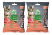 Comprar Snacks Happy One Salmón Y Atún 50gr Para Gatos Pack 2und
