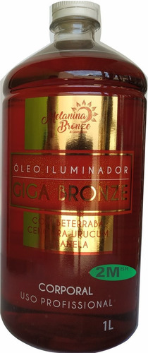 Oleo Iluminador Giga Bronze Melanina Bronzeamento Natural