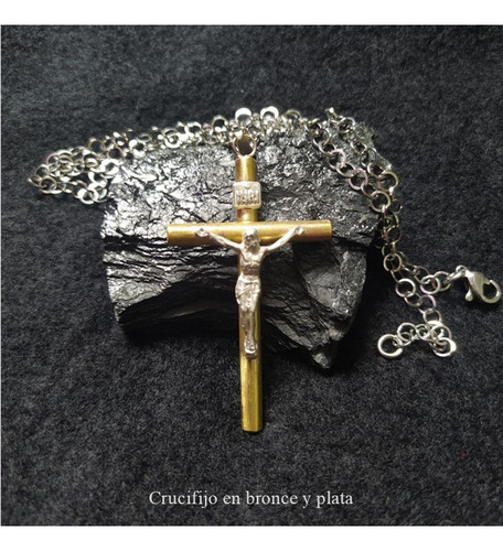 Imagen 2 de 2 de Crucifijos - Cristos En Plata Y Bronce
