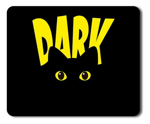 Pad Mouse Diseño Gato Dark - Personalizados