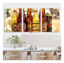 Comprar Cuadros Cerveza Restaurante Bar Canvas Grueso Tcz19 60x40