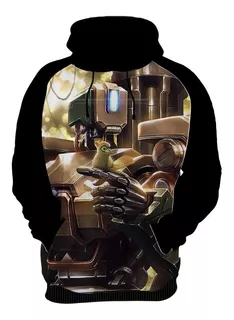 Blusa Casaco Frio Moletom Overwatch Bastion Jogo Em Alta 3