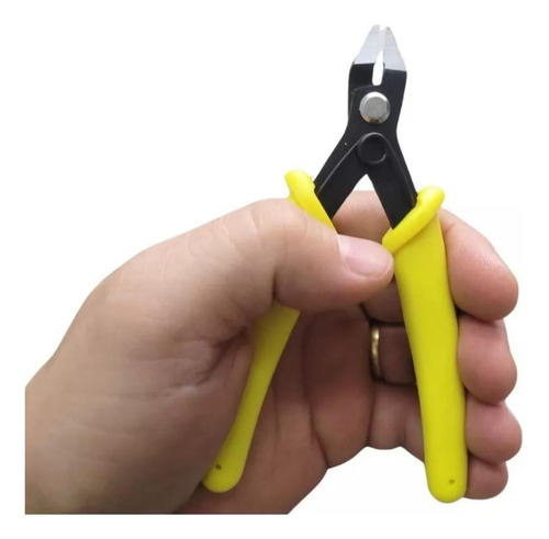 Alicate Corte De Precisão 5,5'' Com Mola Cabo Pvc Telefonia
