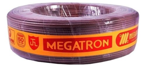 Fio Paralelo 2x1,50mm Marrom 100 Metros Megatron