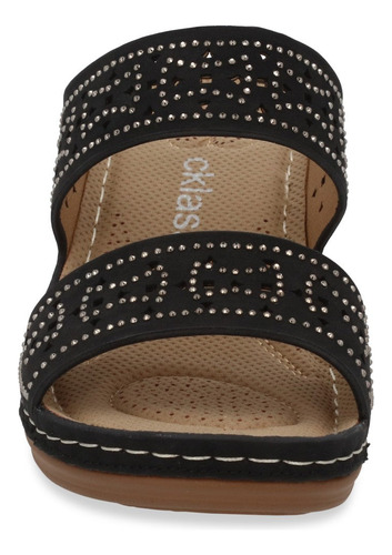 Zapato Fiesta Pv70455 Niñas Brillantes Cuña Ajuste Poner
