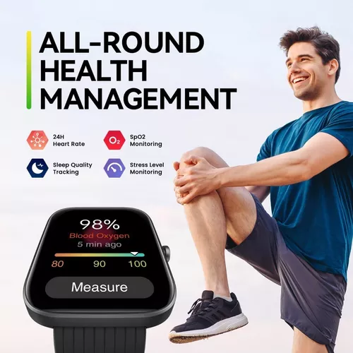 Relógio Xiaomi Amazfit Bip 3 A2172 Preto