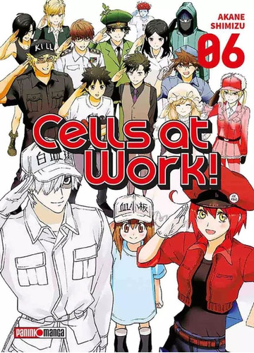 Panini Manga Cells At Work N.6