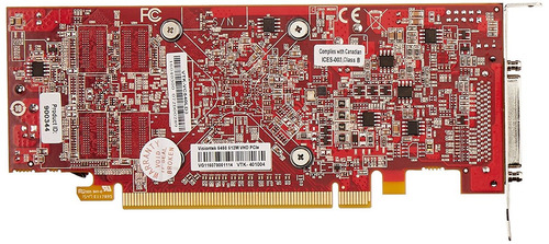 Visiontek Radeon 5450 512mb Ddr3 Sff 3m (3x Dvi-d) Tarjeta G
