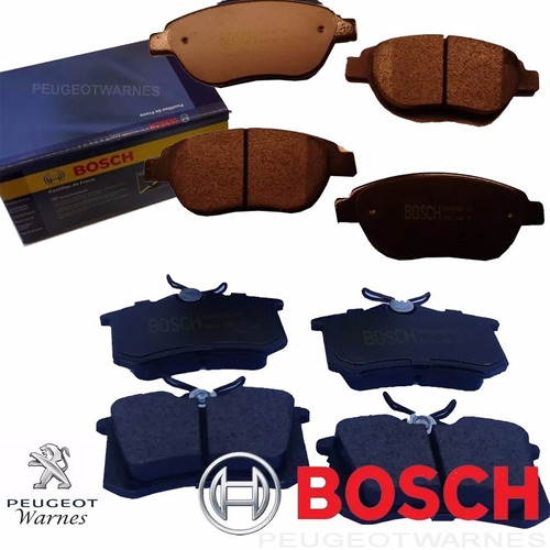 Pastillas Del Traseras Bosch Peugeot 2008 1.6 Thp 165 Hp