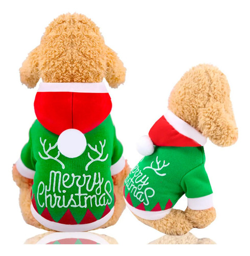 Chamarra Para Perros Navidad Mascotas Talla Xs Ropa