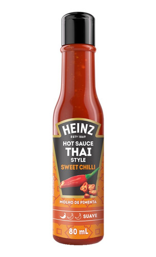 Molho De Pimenta Heinz Thai Sweet Chilli 80ml