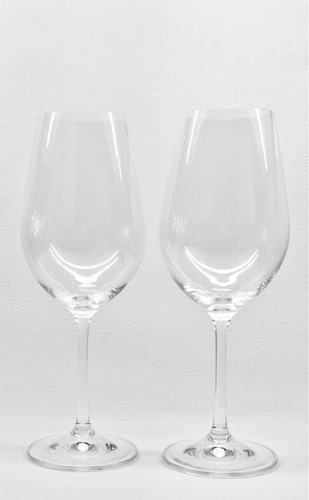 Imagen 5 de 7 de Copas Vino Cristal Bohemia Original Set X6 Viola 450ml Altas
