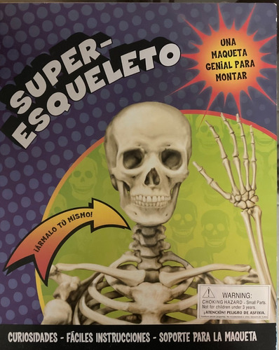 Súper - Esqueleto (con Maqueta Para Armar)