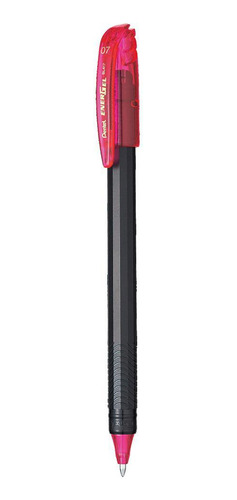 Caneta Gel 0.7mm Pentel Energel Makkuro Bl417 Rosa