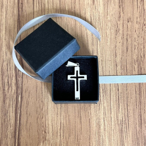 Dije Cruz De Plata 925 Agálea Hombre Mujer