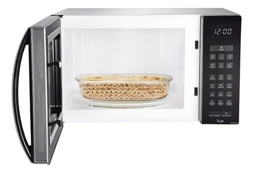 Microondas Panasonic Style Aço Inox 32l Nn-st67hsr