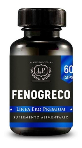 Fenogreco Premium - 1 Mes De Tratamiento - 60 Capsulas