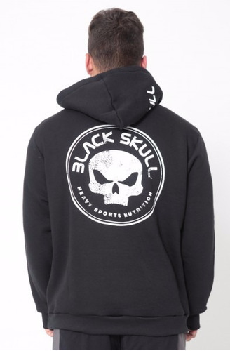 moletom black skull