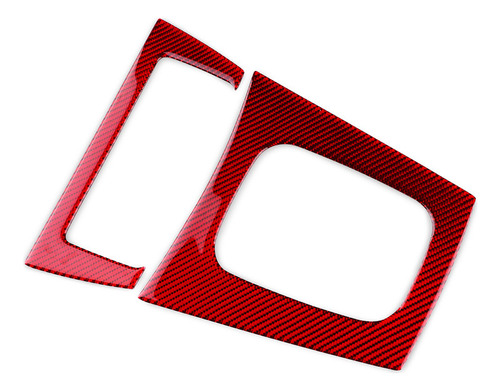 For Subaru Impreza 2005-07 Decoracion Caja Cambios Rojo