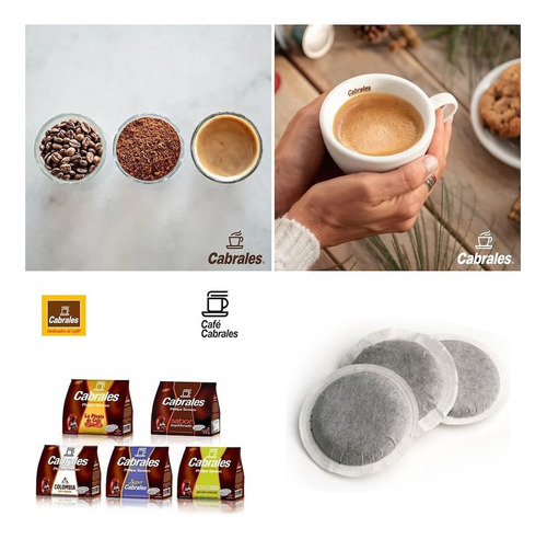 Cafe Cabrales Descafeinado Hd1284 Philips Senseo Capsula