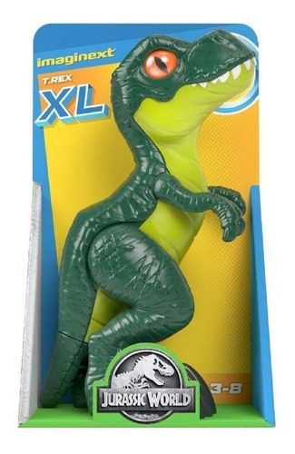 Boneco Dino T-rex Jurassic World Imaginext - Fisher Price