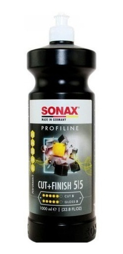 Sonax Cut & Finish - Pasta De Pulir Media - 1l - Potenza