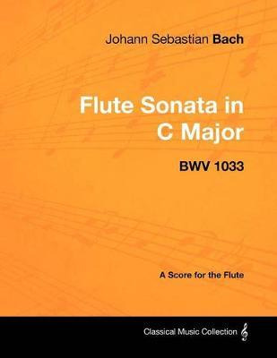 Libro Johann Sebastian Bach - Flute Sonata In C Major - B...