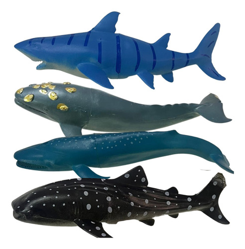 Brinquedo Animais Fundo Do Mar Tubarão Envio Imediato Promoç