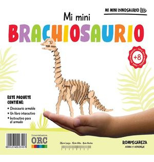 Libro Mi Dinosaurio Gigante 3d. Mi Gran Branchiosaurio / Zku