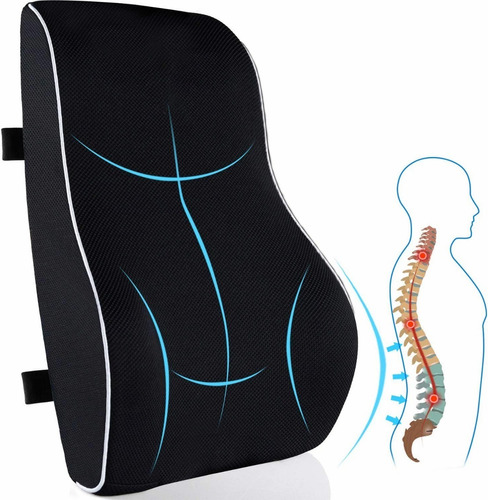 Almohadas Ergonómicas De Apoyo Lumbar Para Sillas De Oficina