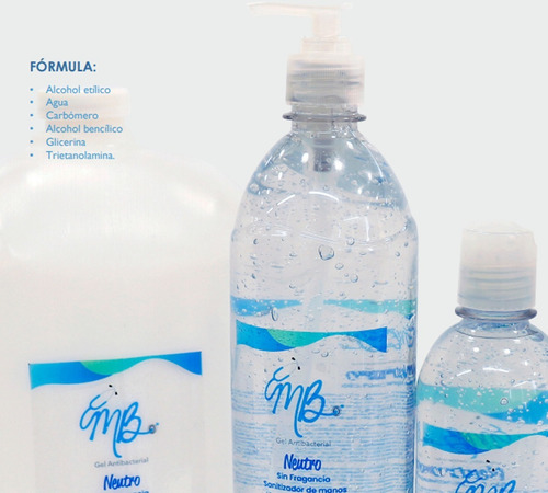 Gel Antibacterial 1 Galon (3.75 Litros) Envio Gratis
