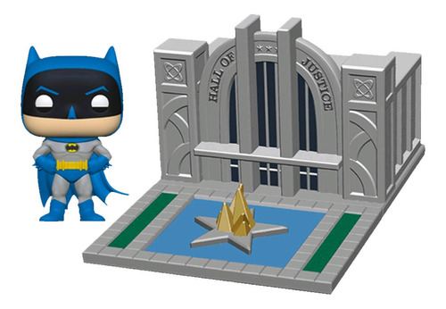 Imagem 2 de 3 de Pop! Batman: Batman With The Hall Of Justice #09 - Funko