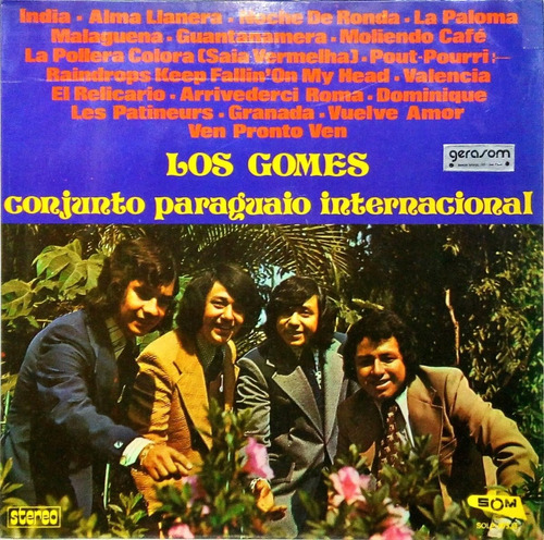 Los Gomes Conjunto Paraguai Lp Internacional 1974 2914