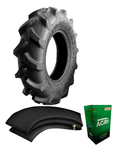 Kit Pneu Tobata Tam1400 Gn18 Master 600-12 6r-1 Tm75 Pirelli