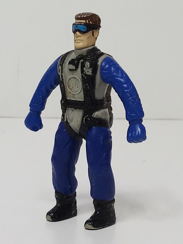 Muñeco Action Man Paracaidista Azul - 1999