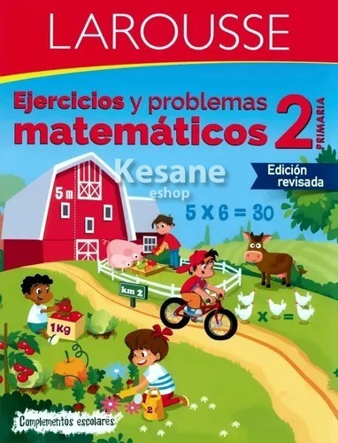 Imagen 1 de 7 de Ejercicios Y Problemas Matematicos Libro 2o Primaria Segundo