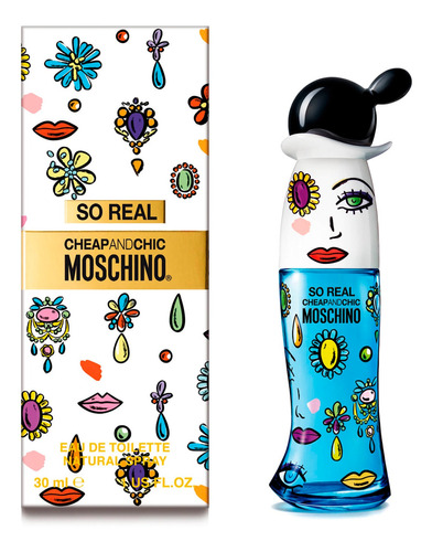 Perfume Moschino So Real Edt 30ml Original Oferta