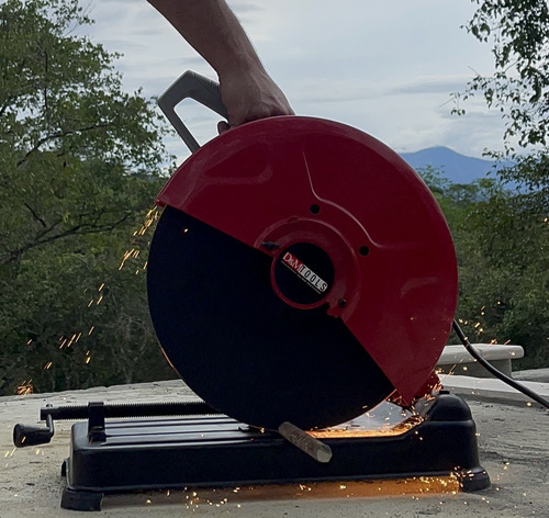 Imagen 2 de 10 de Tronzadora Cortadora Metal 14 Pulgadas 2400w Trabajo Pesado
