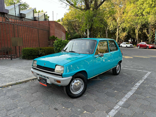 Renault 5 Tl 1978 Azul Guanajuato Placas Auto Antiguo 